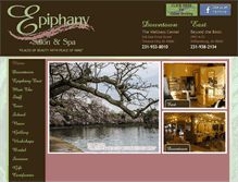 Tablet Screenshot of epiphanysalon.com